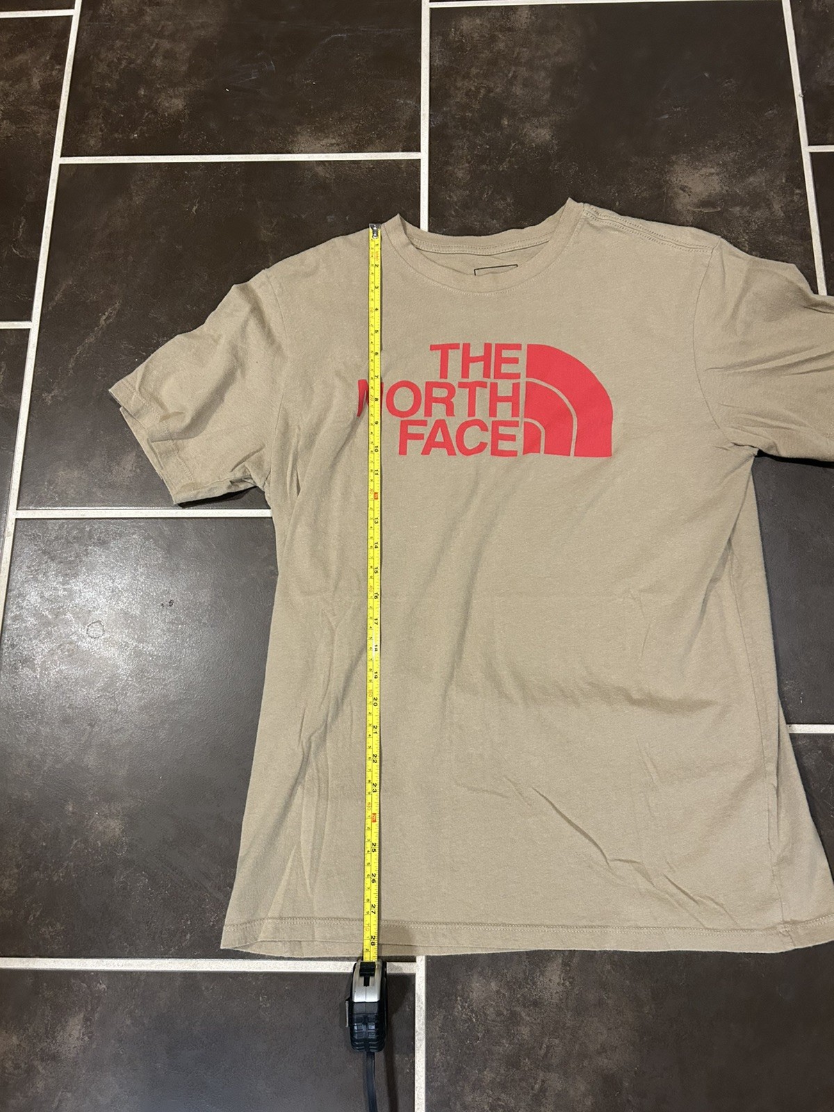 The North Face Mens Large Brown Circular Design Short Sleeve T Shirt  thumbnail 5