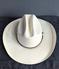 West Star Texas USA 10X Straw Western Cowboy Hat with Eyelets Size: 7 1/4