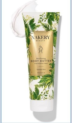 Nakery BeautySkinToning Body Butter  to smooth and repair crepey skin.MSRP $44