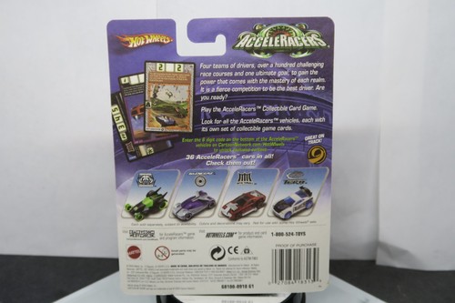 HOT WHEELS ACCELERACERS METAL MANIACS ROLLIN' THUNDER 6 OF 9! W/3 GAME CARDS! - Picture 10 of 12