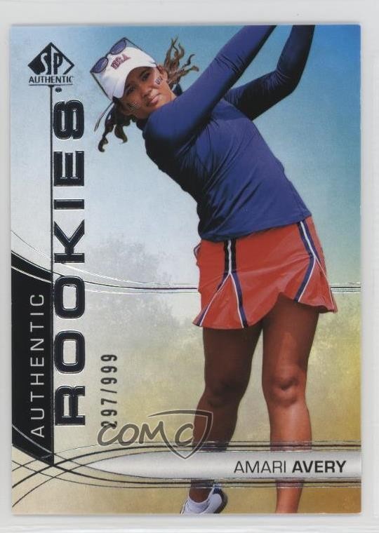 2024 Upper Deck Portfolio SP Authentic Rookies /999 Amari Avery #ARS-AA RC i1p