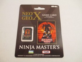 SNK GOLD LIMITED EDITION NEO GEO X CONSOLE + MEGA PACK *SEALED NINJA MASTERS*