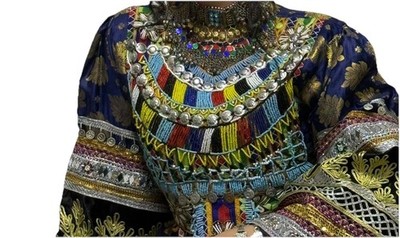 Traditionelles afghanisches Kleid - Nur einmal getragen - Wie neu