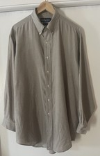 New Men s Ralph Lauren Yarmouth 32/33 16 1/2 Long Sleeve With Flaw See Pic 3