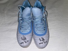 Andy Pages Dodgers Auto Signed 2025 Game Used Cleats Beckett Hologram ,