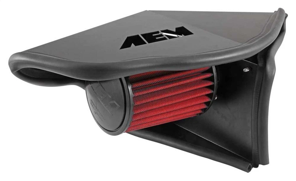 AEM 21-750 Black Cold Air Intake w/ Heat Shield for Audi A4 & A5 w/ 2.0L — 第 2/4 张图片