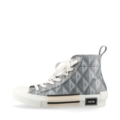 Dior B23 PVC High-top EU41 Men's Gray LS0322 CD diamond
