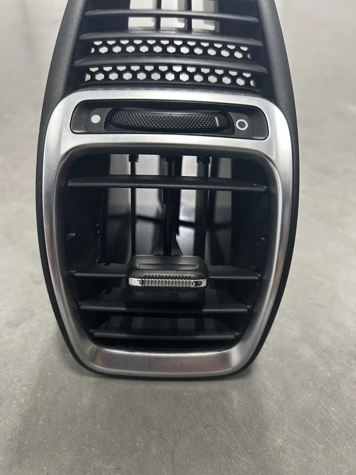 2013-2016 Porsche Boxster Cayman painel central esquerdo grade de ventilação preta fabricante de equipamento original 60k - Imagem 2 de 4