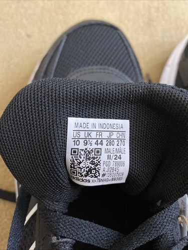 Adidas Eclyptix 2000 Cloud Foam schwarz-weiß Laufschuh Größe 10 kostenloser Versand - Bild 3 von 5