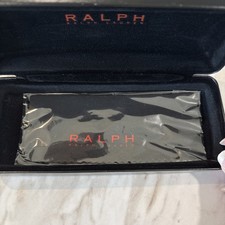 Ralph Lauren Sunglass Case Only With a Glass cleaning cloth