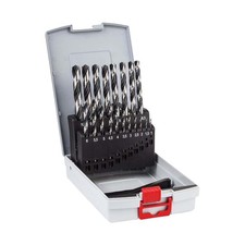 Bosch Professional 19-Piece PointTeQ HSS Twist Drill Bit Set (for Metal, ProB...