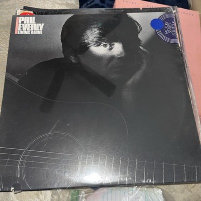 Phil Everly    Living Alone - Elektra    6E-213 ex/vg vinyl lp 1979 record rock