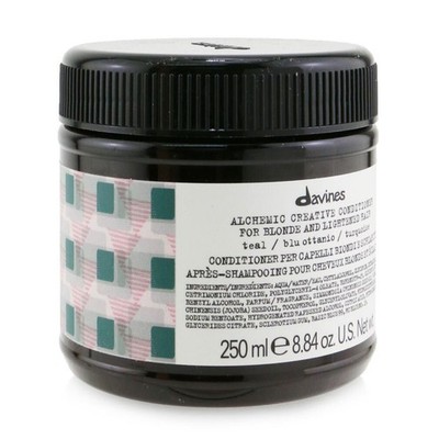Davines Alchemic Creative Conditioner For Blonde And Lightened Hair Teal 250ml