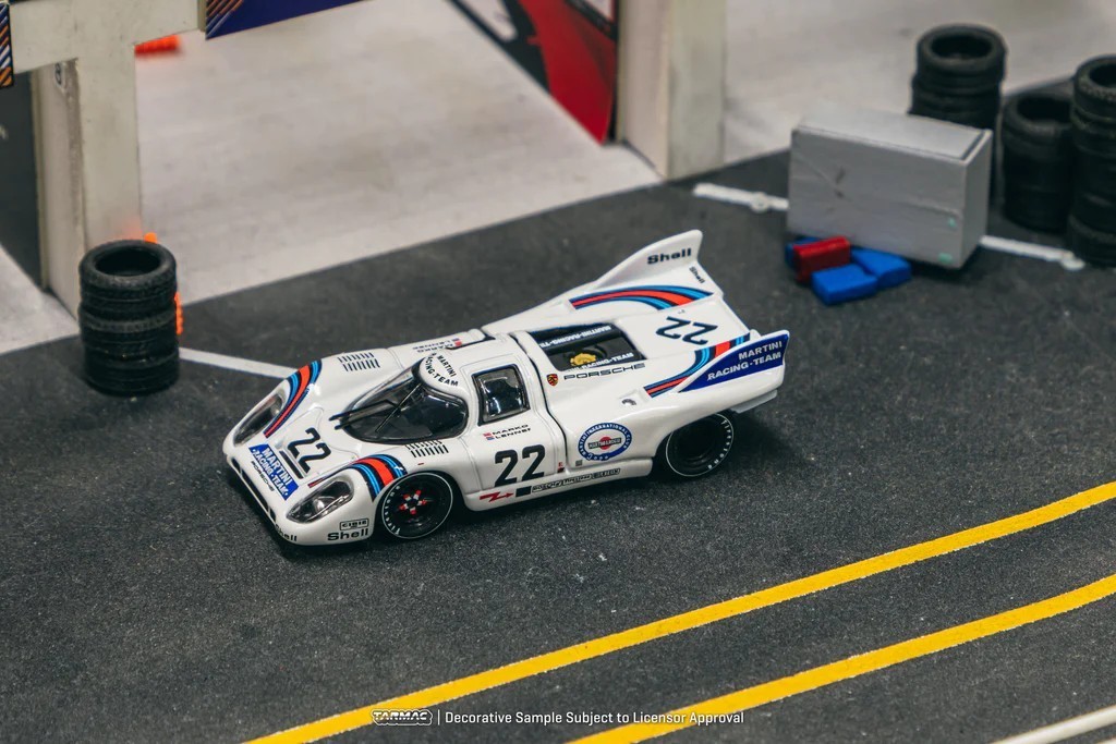 Tarmac Works x Curitiba 1:64 Porsche 917 KH 24h Le Mans 1971