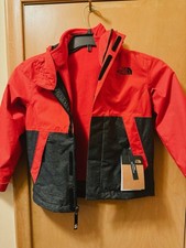 THE NORTH FACE Boy's XS/ Vortex Triclimate Fiery Red NWT