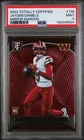 2024 Panini TC Rookies Jayden Daniels #138 Mirror Maroon (RC) PSA 9 Commanders🔥