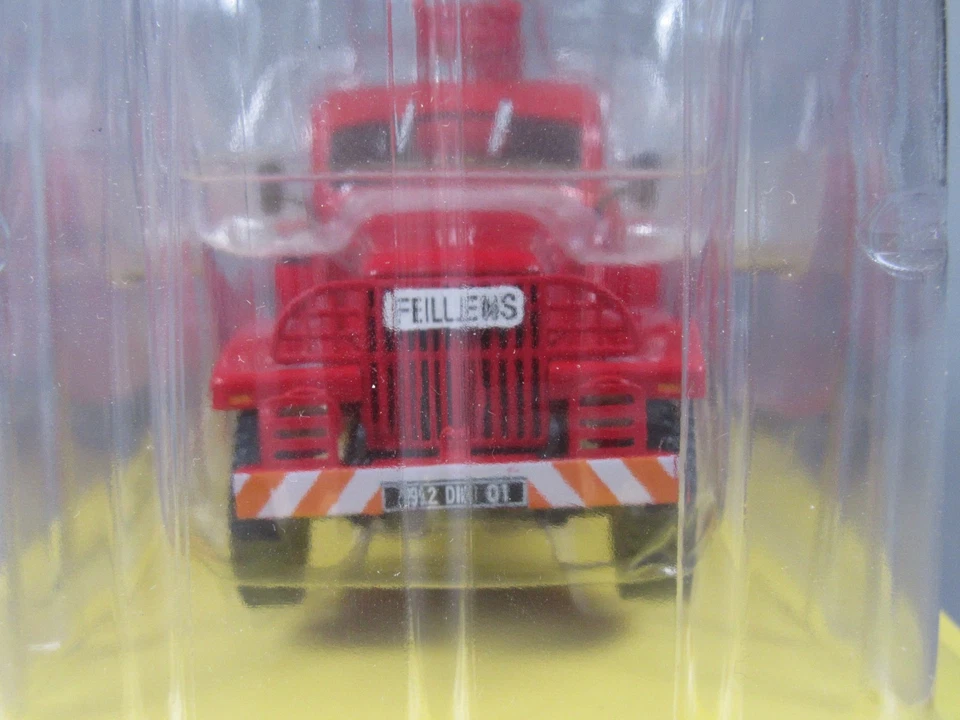 D208 IXO 1/43 Ref 19 Firefighter GMC Cckw 353 Truck Tank Merceron New + Blister - Image 2 of 4