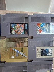 Nintendo Nes Console 22 Games 2 Controllers Nes Advantage Controller And Zapper.