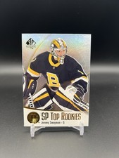 2021-22 SP Authentic Top Rookies Jeremy Swayman #TR-44 Boston Bruins RC