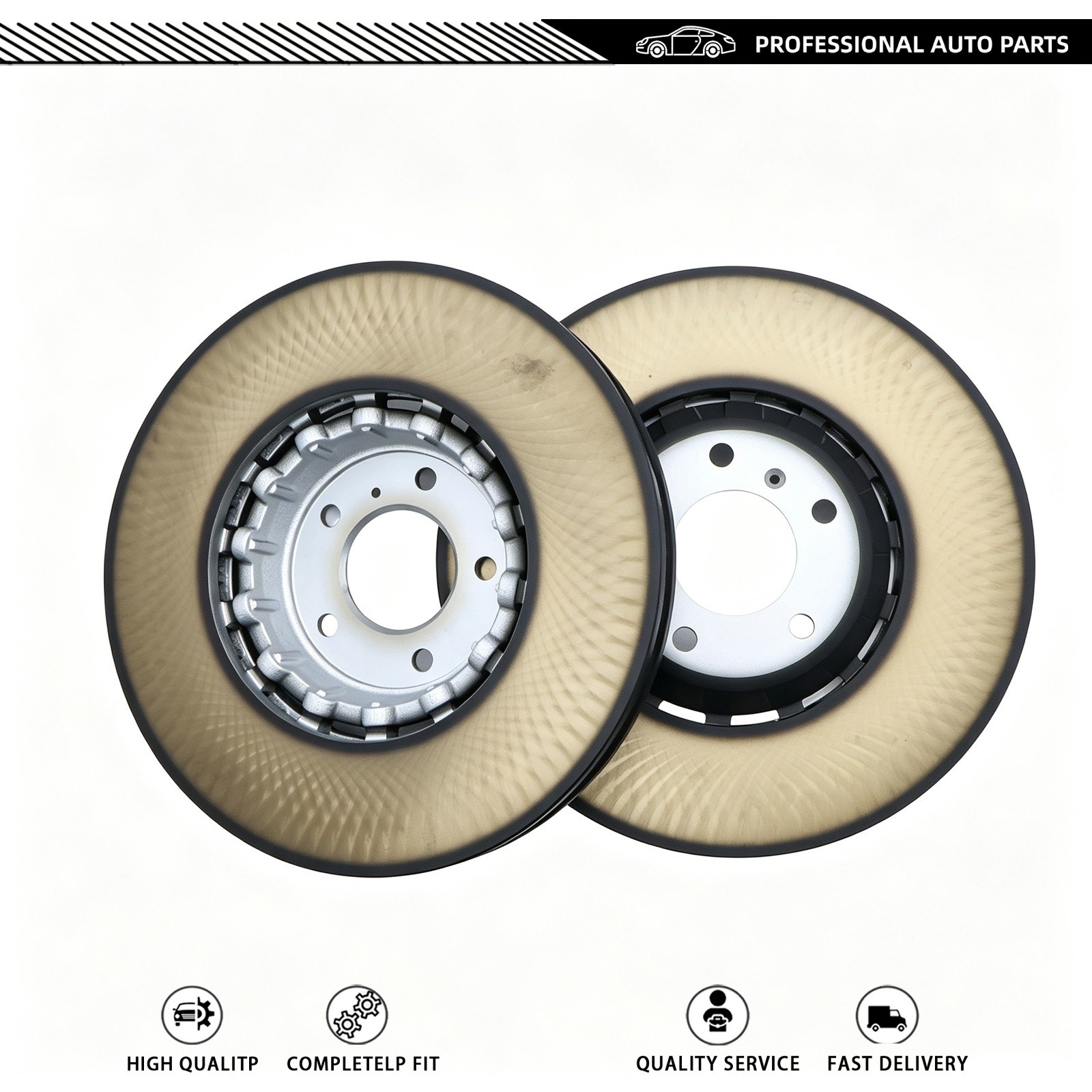 Bentley Bentayga Speed 2018-2023 Front Left Brake discs 2 pcs
