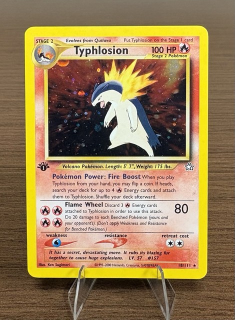 Typhlosion #18 (Neo Genesis (2000))