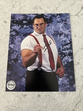 I.R.S. Mike Rotunda Signed 8x10 Picture Auto Photo WWE Pro Wrestling Crate IRS