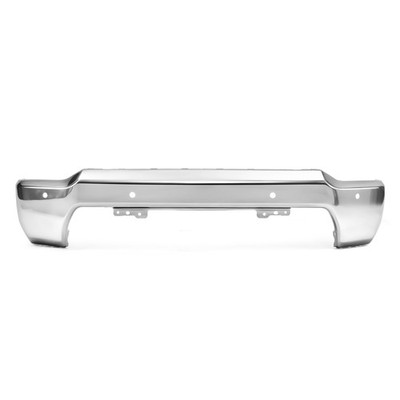 Front Bumper Face Bar for 2020-2023 Chevy Silverado 2500 3500 HD Black / Chrome