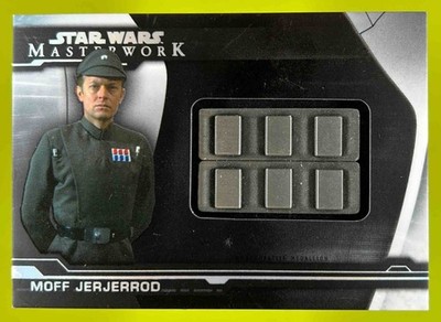 2019 Star Wars Moff Jerjerrod Imperial Rank Badge Medallion Black 1/5 #MC-JRB