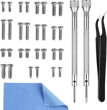 Eyeglass Repair Kit with Screws - All-In-One Glasses Repair Kit with Precision S