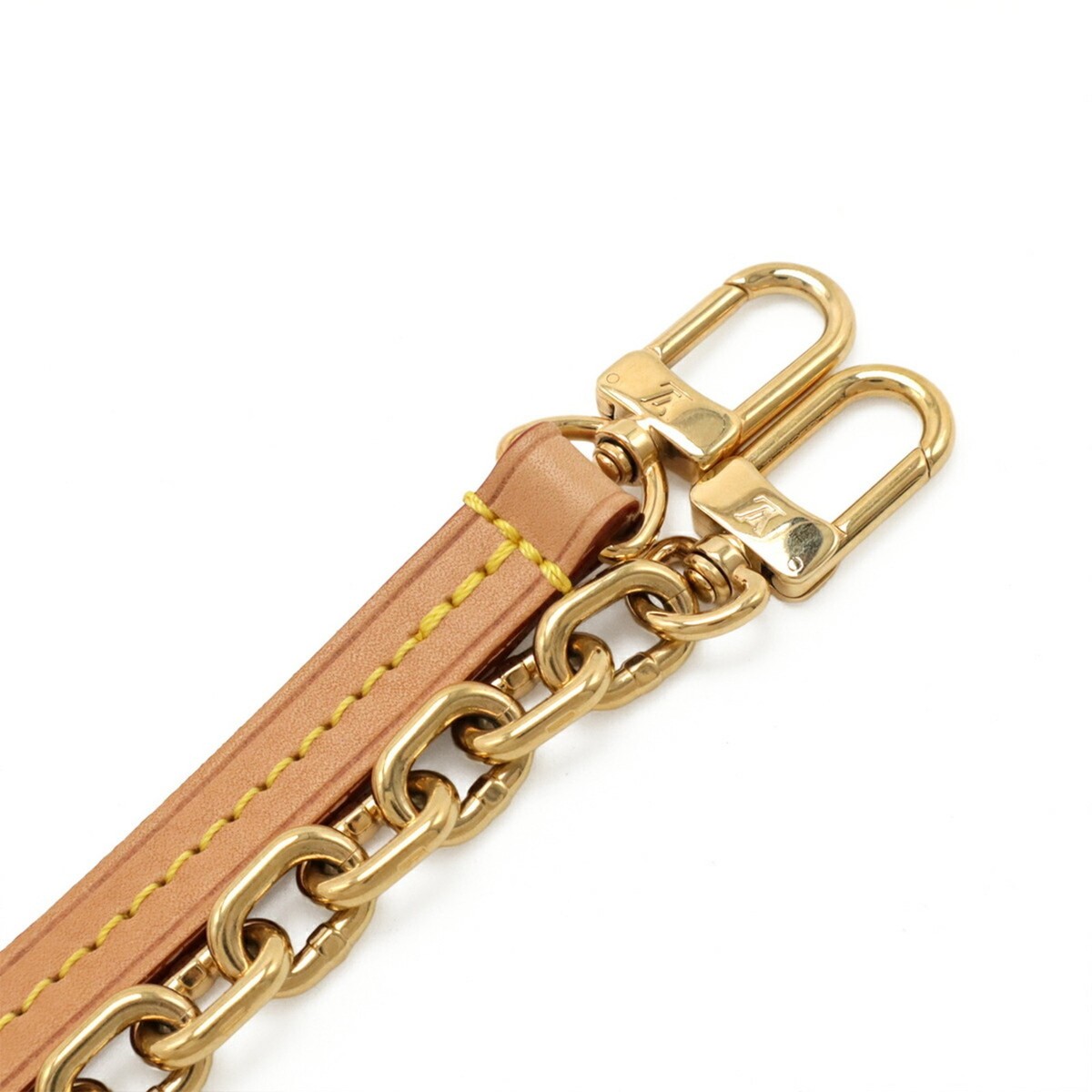 Louis Vuitton ゴールドウォレットチェーン 約32cm LOUIS VUITTON Monogram Pochette Accessoires Pouch Chain Bag M82766