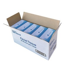 White Facial Tissue Flat Box 2-Ply 100 Sheets Per Box Pack of 30