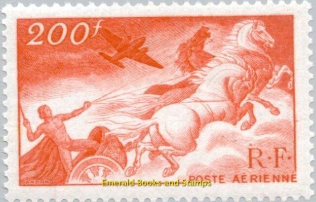 EBS France 1946 - Airmail - Apollo - Chariot of the Sun - YT PA19 - MNH**