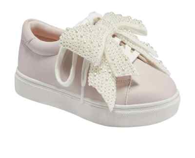 INTERNATIONAL CONCEPTS Girls Chloe Bow Sneakers