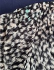 Vintage Chinese Cheongsam Black White Print Silk Qipao Cocktail Dress & Jacket — photo 4