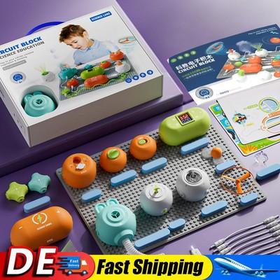 Science Circuit Kit Electronics Exploration Kit Circuit Learning Toys for Age 3+