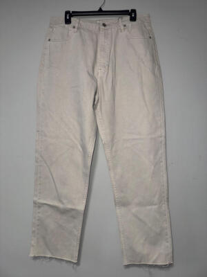 Vigoss Women's 90's Jean Billie Straight Leg Beige Size 30 NWOT