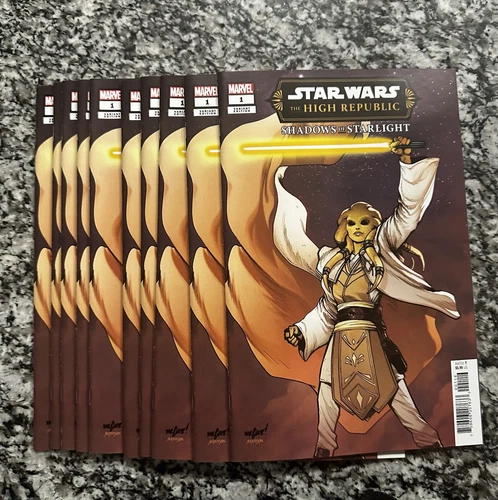 Star Wars The High Republic Shadows Of Starlight #1 1:25 Variant Lot Of 10