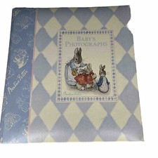 the Beatrix Potter collection 1998 baby's photo album blue warne 10  18 Pages..