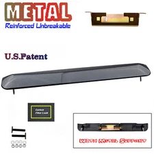 Rear Panel Hatch Gate Trim Molding Handle For 2004-2006 Scion xb Carbon Fiber