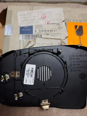 MERCEDES BENZ W220 Right Side Mirror Glass A2208100421 for sale  