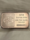 Very Rare (M Series)Johnson Matthey Bankers Limited 1 oz .999 Silver Bar  B10