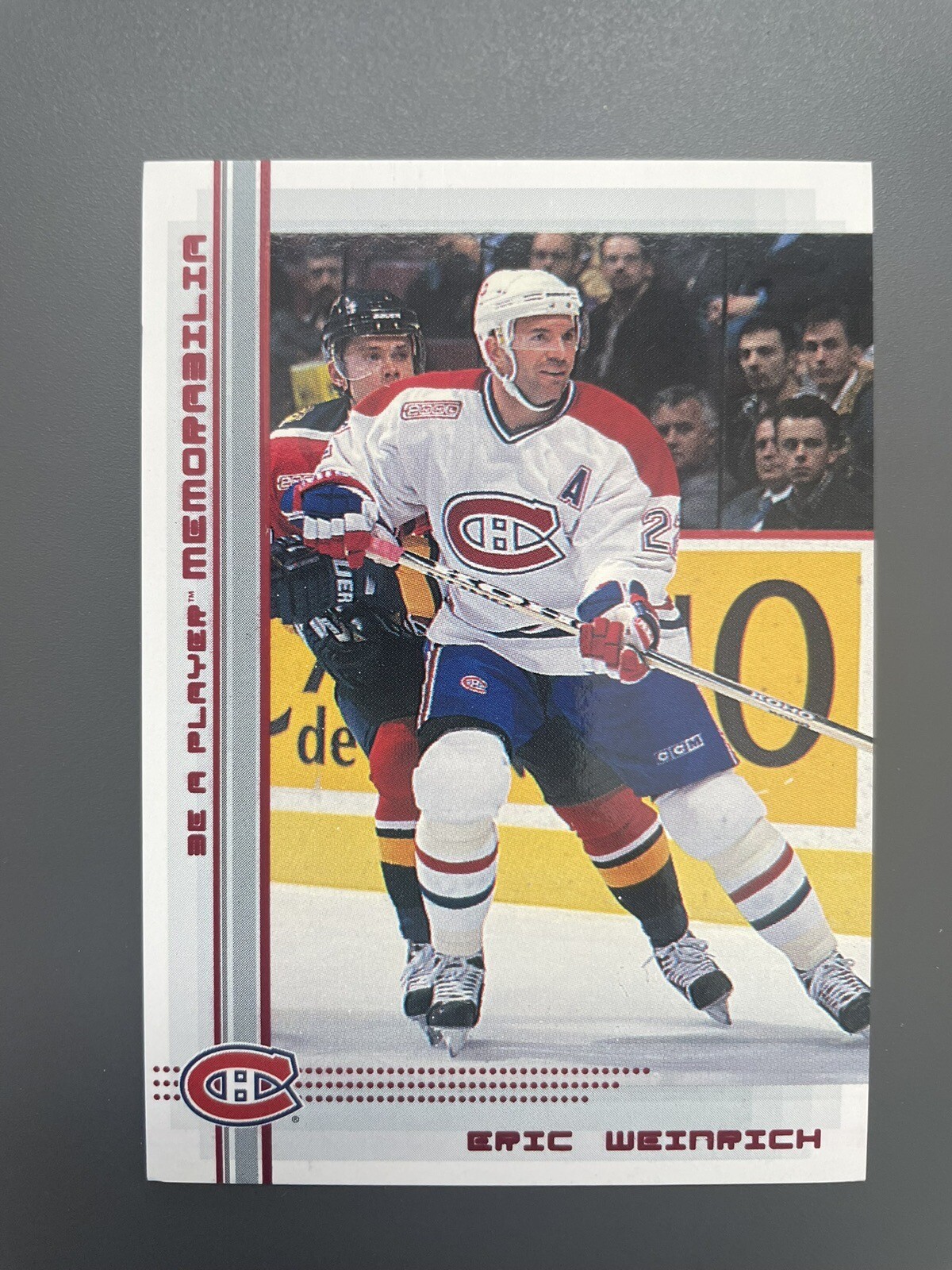2000-01 ITG Be A Player Memorabilia Ruby /200 Eric Weinrich #320