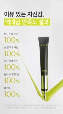 Revenip Re-Merge Calcium Eye Cream 20ml x 2pcs Anti-Aging K-Beauty