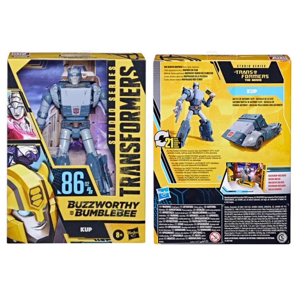 Transformers Studio Series Buzzworthy 86-02BB The Movie Action Figure 10 cm Kup - Immagine 4 di 4