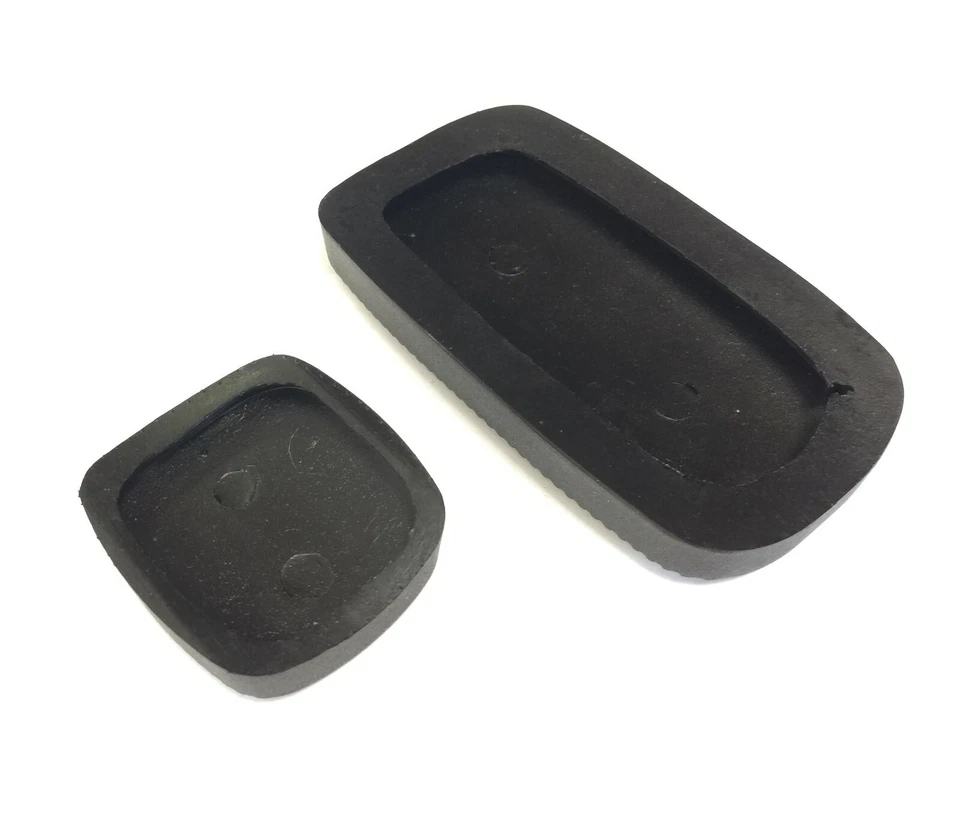 First 1958-64 Chevy CAR Brake Pedal Pad and Park break pedal Bowtie logo set 2pc - Image 3 of 3