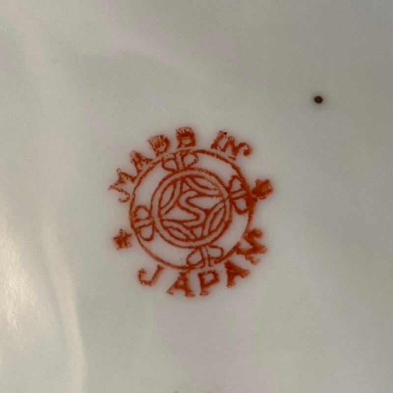 VTG Oriental Japanese Satsuma Plate Cloisonne Immortals SatsumaWare