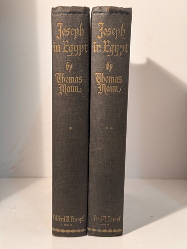 JOSEPH IN EGYPT - Thomas Mann Vintage Hardback 2 Vol Set RARE Borzoi Books Knopf - Picture 2 of 20