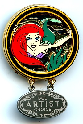 Disney Cruise Lines - January 2002 Artist Choice Dangle (Ariel