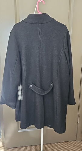 Lands End klassische Wolljacke gefüttert Damen Gr. W 24 Karriere Kleid Mantel - Bild 5 von 7