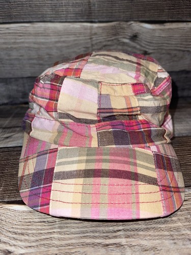 GAPKIDS GAP KIDS GIRLS S/M PLAID CAP HAT CHECKERS BASEBALL CAP - Picture 2 of 6